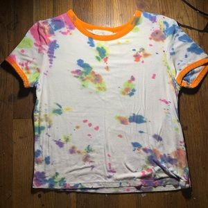 Tie dye Crop Top